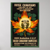 WERELDOORLOG 1 CANADIAN RECRUITING POSTER (Voorkant)