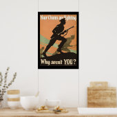 Wereldoorlog 1 Poster (Keuken)