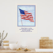 Wereldoorlog 1 Toezegging van legitimering ~  Poster (Keuken)