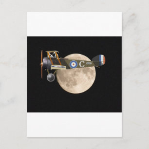 WERELDOORLOG 1 VLIEGTUIG BRIEFKAART