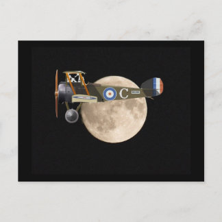 WERELDOORLOG 1 VLIEGTUIG BRIEFKAART