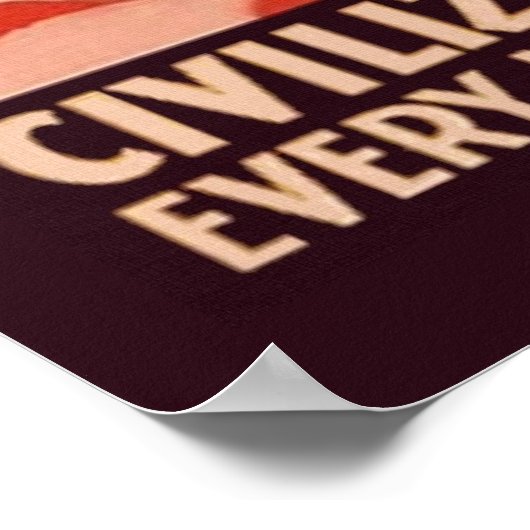  Wereldoorlog 1 werd Amerika wakker Poster (Hoek)