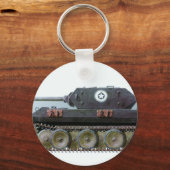 WERELDOORLOG 2 DUITSE TANK SLEUTELHANGER (Voorkant)