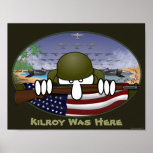 Wereldoorlog 2 Kilroy Poster 1