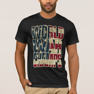 Wereldoorlog Champions - Amerikaanse vlag T-shirt