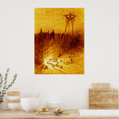 Wereldoorlog H G Wells Alvim Corréa 1906 Poster (Keuken)