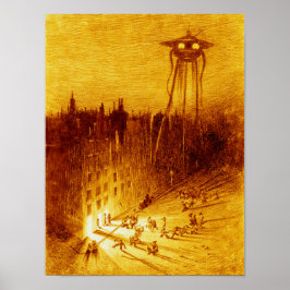 Wereldoorlog H G Wells Alvim Corréa 1906 Poster