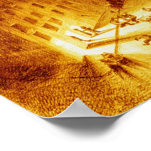 Wereldoorlog H G Wells Alvim Corréa 1906 Poster (Hoek)