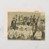 Wereldoorlog I, foto van dorp Briefkaart (Voorkant / Achterkant)