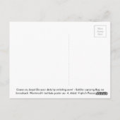 Wereldoorlog I Poster 01 rekruteren Briefkaart (Achterkant)