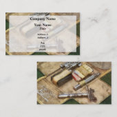 Wereldoorlog I Sritkit Visitekaartje (Voorkant / Achterkant)