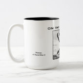 Wereldoorlog II - Op de Homefront Drank Mok (Links)