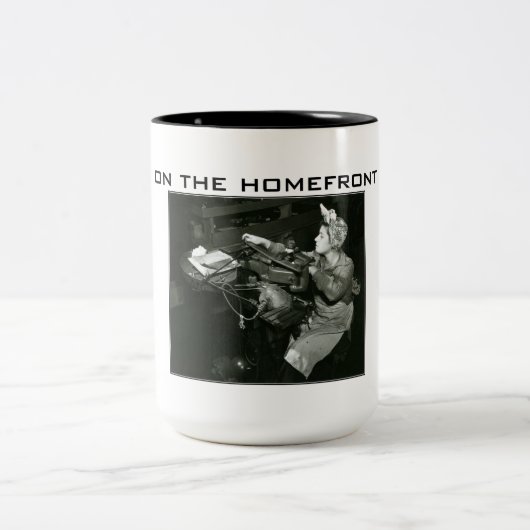 Wereldoorlog II - Op de Homefront Drank Mok (Center)