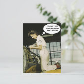 Wereldoorlog II Rosie Factory Worker Design Briefkaart (Staand voorkant)