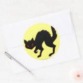 Wereldoorlog II Vliegtuig Black Cat Sticker Art (Envelop)