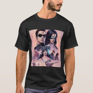 Wereldoorlog op een buitenaardse planeet t-shirt