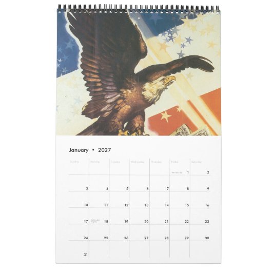Wereldoorlog Poster kalender 2012 (Jan 2027)