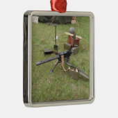 Wereldoorlog Twee machines Pistool Metalen Ornament (Rechts)