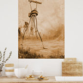 Wereldoorlog van de Pistolen van gas Poster (Keuken)