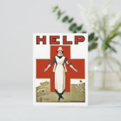 Wereldoorlog van het Australische Rode Kruis I Briefkaart (Staand voorkant)