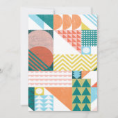 Wereldpatroon vormen kaart (Voorkant)