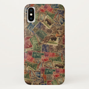 WereldpostzegelCollectie iPhone X Hoesje