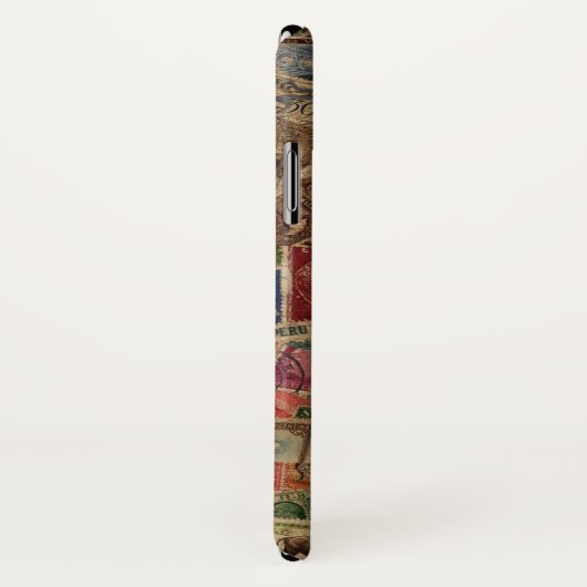 WereldpostzegelCollectie Case-Mate iPhone Case (Achterkant / rechts)