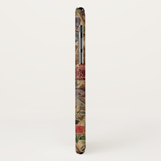 WereldpostzegelCollectie Case-Mate iPhone Case (Achterkant/links)