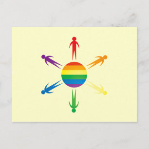 Wereldpride Briefkaart