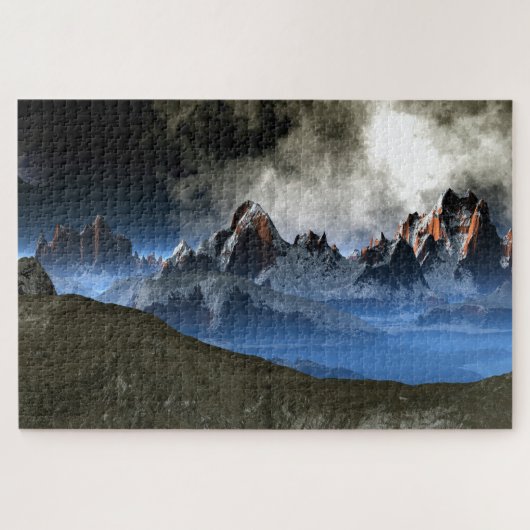 wereldraadsel legpuzzel (Horizontaal)