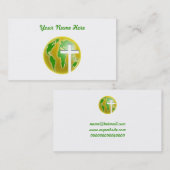 Wereldredding, Jouw naam hier Visitekaartje (Voorkant / Achterkant)