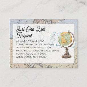 Wereldreis   Boekaanvraagbehuizing Informatiekaartje