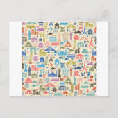 wereldreis briefkaart (Voorkant)