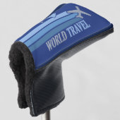Wereldreis Golfheadcover (3/4 voorkant)
