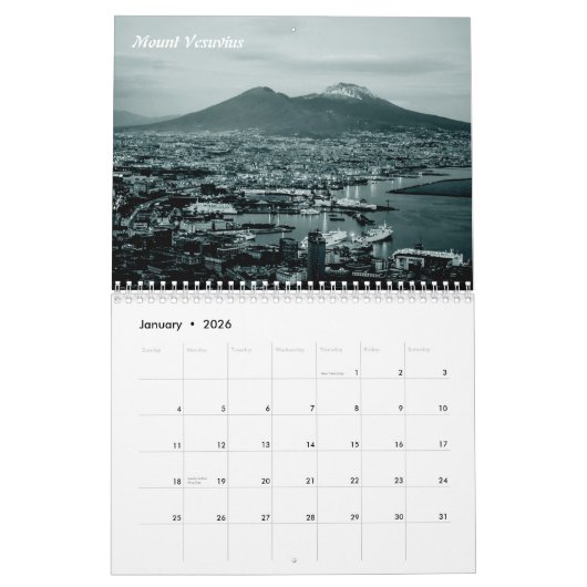 Wereldreis Kalender (Jan 2026)