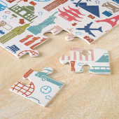 wereldreis legpuzzel (Zijkant)