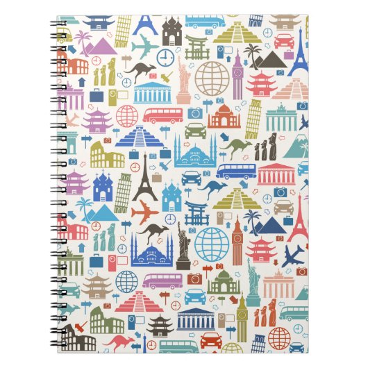 wereldreis notitieboek (Voorkant)