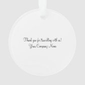 Wereldreis  ornament (achterkant)