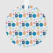 Wereldreis  ornament (voorkant)