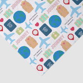 Wereldreis Tissuepapier (Detail)