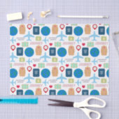 Wereldreis Tissuepapier (Craft)