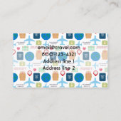 Wereldreis Visitekaartje (Achterkant)