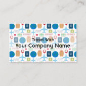 Wereldreis Visitekaartje (Voorkant)