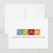 Wereldreisbureaus Briefkaart (Voorkant / Achterkant)