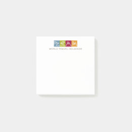 Wereldreisbureaus Post-it® Notes