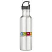 Wereldreisbureaus Waterfles (Voorkant)