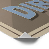  wereldreisposter voor luchtvracht poster (Hoek)