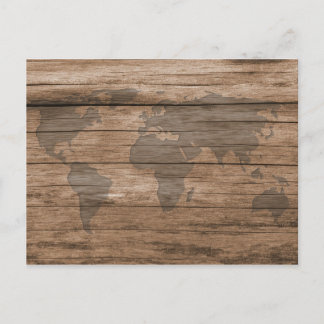 Wereldreizen Briefkaart