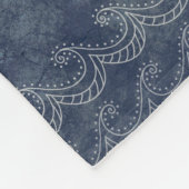 Wereldreizen Kaart Fleece Deken (Hoek)