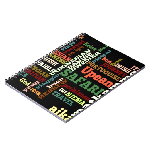 Wereldreizen: Safari & Reis Woordwolk Notitieboek (Linkerzijde)